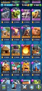 Clash Royale - 6561 Troféus - Level 54 - Torre 15 - Arena 18