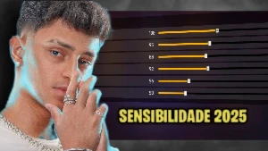 Sensibilidade Free Fire (Vão Te Chamar De Hack!!) 100%Hs‼