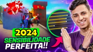 Sensibilidade Free Fire (Vão Te Chamar De Hack!!) 100%Hs‼