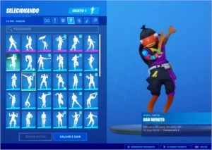 Conta Fortnite com Ikonic, Marshmello, Foice, Salve o Mundo