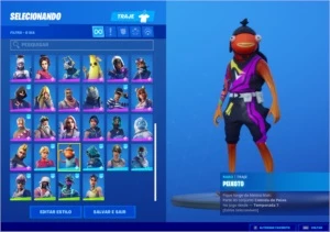 Conta Fortnite com Ikonic, Marshmello, Foice, Salve o Mundo