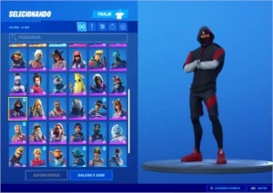 Conta Fortnite com Ikonic, Marshmello, Foice, Salve o Mundo