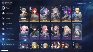 Star Rail - Seele, Silver Wolf, Bronya, Himeko e Gepard - Outros