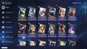 Star Rail - Seele, Silver Wolf, Bronya, Himeko e Gepard - Outros