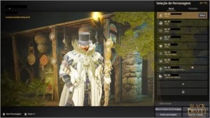 Archer 272/295 Conta P2W com Barraca, Pets e Trajes - Black Desert