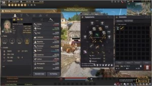 Archer 272/295 Conta P2W com Barraca, Pets e Trajes - Black Desert