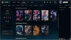 Vendo conta Prata II 46 champs, 13 skins e M7 Fiora - League of Legends LOL