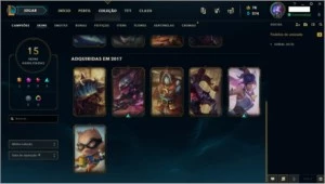 Vendo conta Prata II 46 champs, 13 skins e M7 Fiora - League of Legends LOL