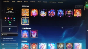 Conta no lol - League of Legends