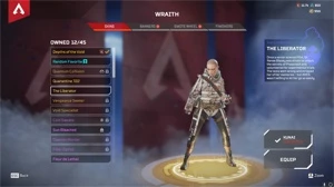 Conta Apex Legends - Wraith Heirloom + lendárias