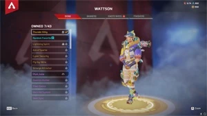 Conta Apex Legends - Wraith Heirloom + lendárias