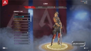 Conta Apex Legends - Wraith Heirloom + lendárias