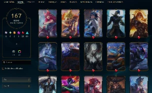 Conta Única League of Legends LOL