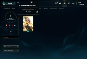 Conta ouro 4 com 25 Champs e 1 Skin + 13 Fragmentos - League of Legends LOL