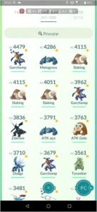 Pokemon Go lv 47 já com XP para 48 - Pokémon