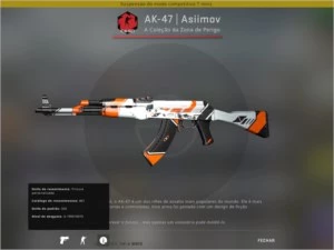 SKIN CSGO Ak-47 Asiimov FT - Counter Strike