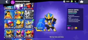 Conta Brawl stars 49 Brawl, muitas skins.