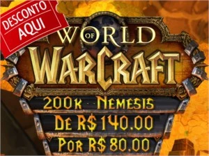 200K POR R$ 140,00 - SERVIDOR NEMESIS - Blizzard