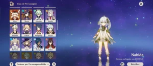 Yoimiya + assinatura, Nahida, Klee, mona, 2 túmulo AR40 - Genshin Impact