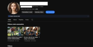 Canal Youtube 498 inscritos (NÃO MONETIZADO) - Redes Sociais