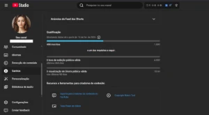 Canal Youtube 498 inscritos (NÃO MONETIZADO) - Redes Sociais