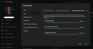 Canal Youtube 498 inscritos (NÃO MONETIZADO) - Redes Sociais