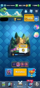 Conta antiga Clash Royale