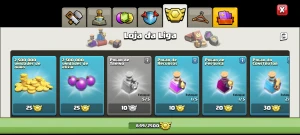 CV 11 quase full, 2 passes, 6k de gemas e 5 construtor - Clash of Clans