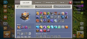CV 11 quase full, 2 passes, 6k de gemas e 5 construtor - Clash of Clans