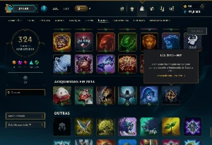 Conta De Lol - 589 Skins