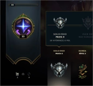 Conta Smurf Prata 2 - League of Legends LOL
