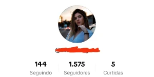 Conta Tiktok Com 1500 Seguidores 🇧🇷 Promover Suspenso ❌ - Redes Sociais