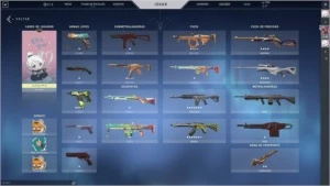 conta prata 3 com algumas skins (R$386,00 gastos) - Valorant