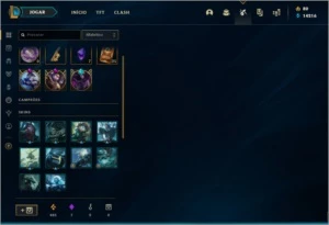 CONTA LOL DIAMANTE 3 -275 skins - League of Legends