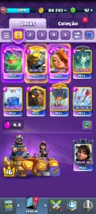 Conta Cr Rei 16 | Deck De Lava Full 16 | Maior Campeão |14K - Clash Royale