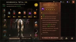 Conta Diablo Immortal com gema lendária 5/5 - Blizzard
