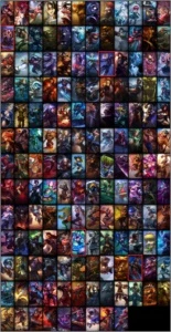 Conta Mestre, 155 Skins, varias raras, all champs, 20 pgrune - League of Legends LOL