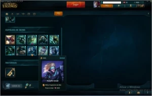 Conta League of Legends GOLD 4 EZ PULSEFIRE E BROLAF LOL