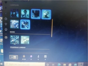 Conta league of legends Platina 4 LOL