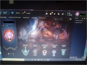 Conta league of legends Platina 4 LOL