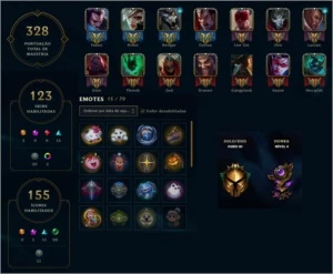 Conta League of Legends CARA LOL