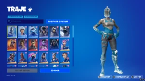 Conta Fortnite com 210 skins, picaretas skins e danças old