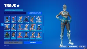 Conta Fortnite com 210 skins, picaretas skins e danças old