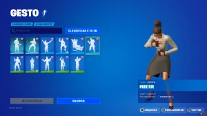 Conta Fortnite com 210 skins, picaretas skins e danças old