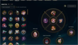 CONTA OTIMA COM 267 SKINS E TODOS OS CHAMPS!!!!!! - League of Legends LOL