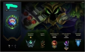 CONTA OTIMA COM 267 SKINS E TODOS OS CHAMPS!!!!!! - League of Legends LOL