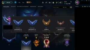 Conta lol Diamante 2 440 skins - Valorant, Wildrift etc - League of Legends