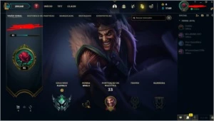 Conta Platina 2 League of Legends LOL