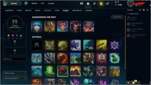 Conta Platina 2 League of Legends LOL