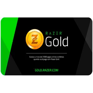 Recarga Razer Gold R$ 10,00 + Brinde - Gift Cards
